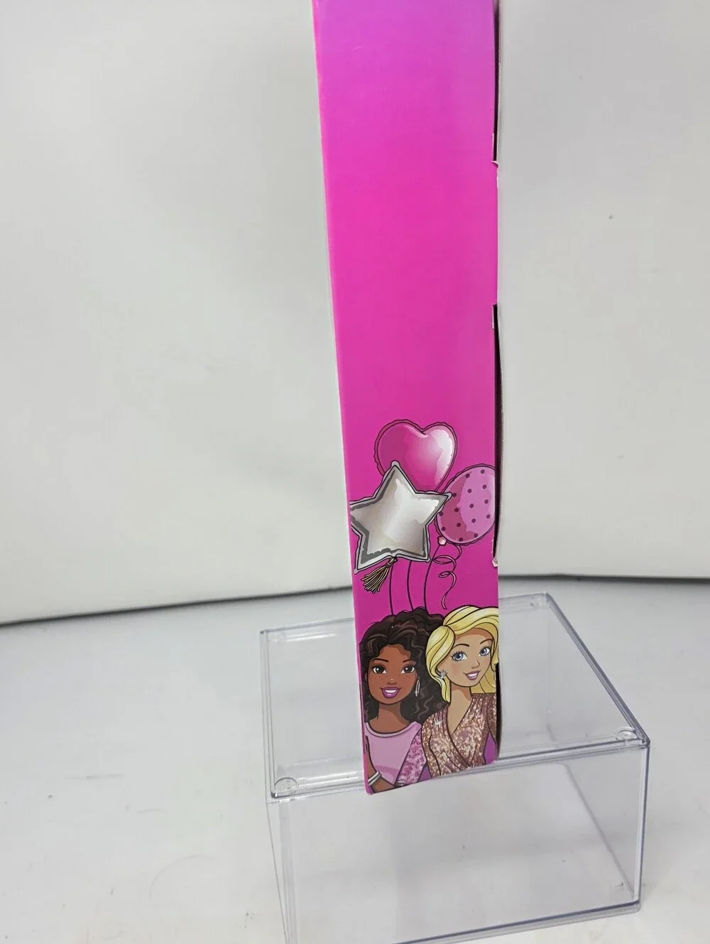 Barbie Happy Birthday Doll with Blonde Hair, Blue Eyes Pink Glitter Party Dress